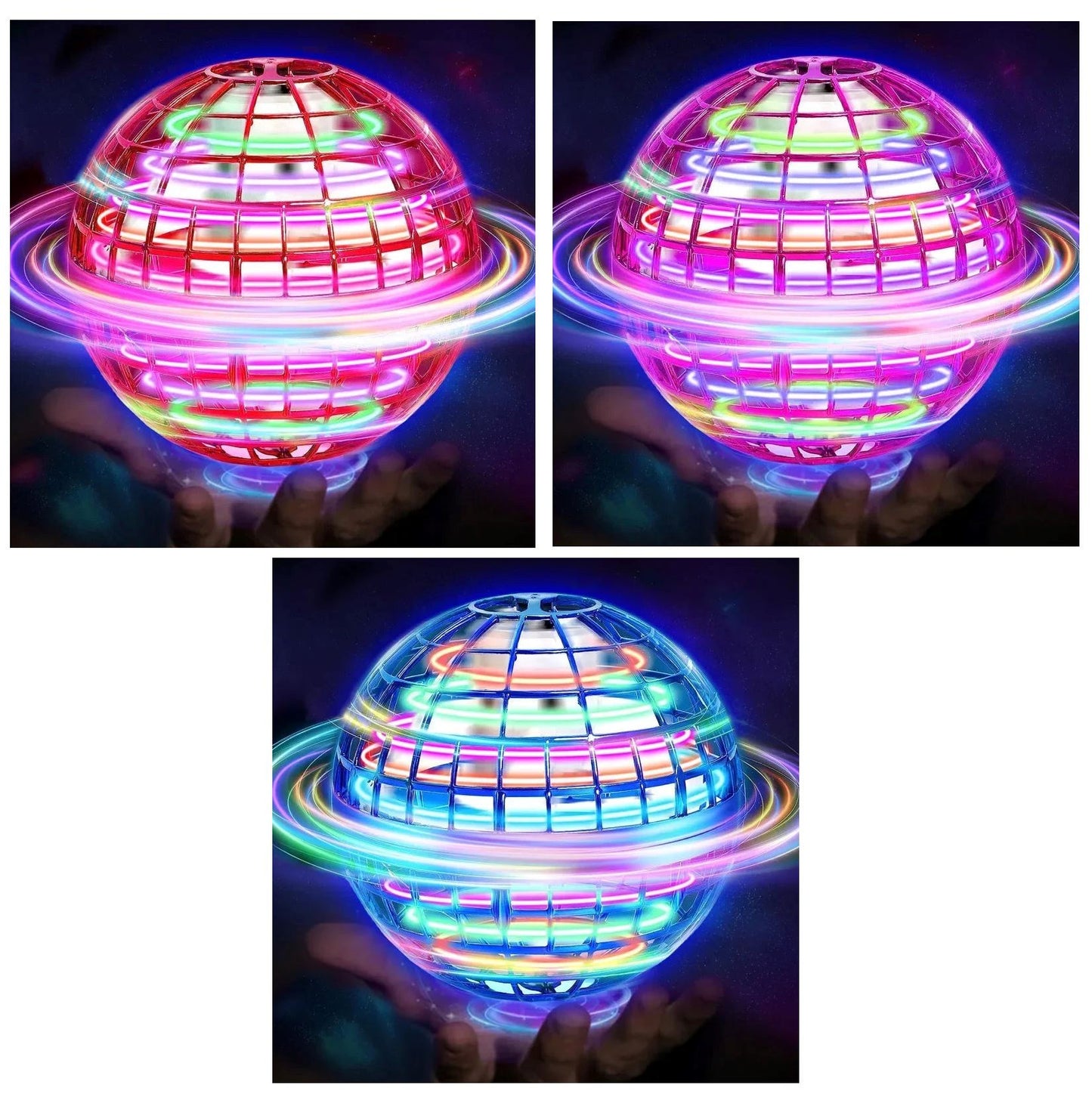 Bola Mágica Voadora Boomerang Brinquedo 002 lojadadryka Mix 3 Bolas 
