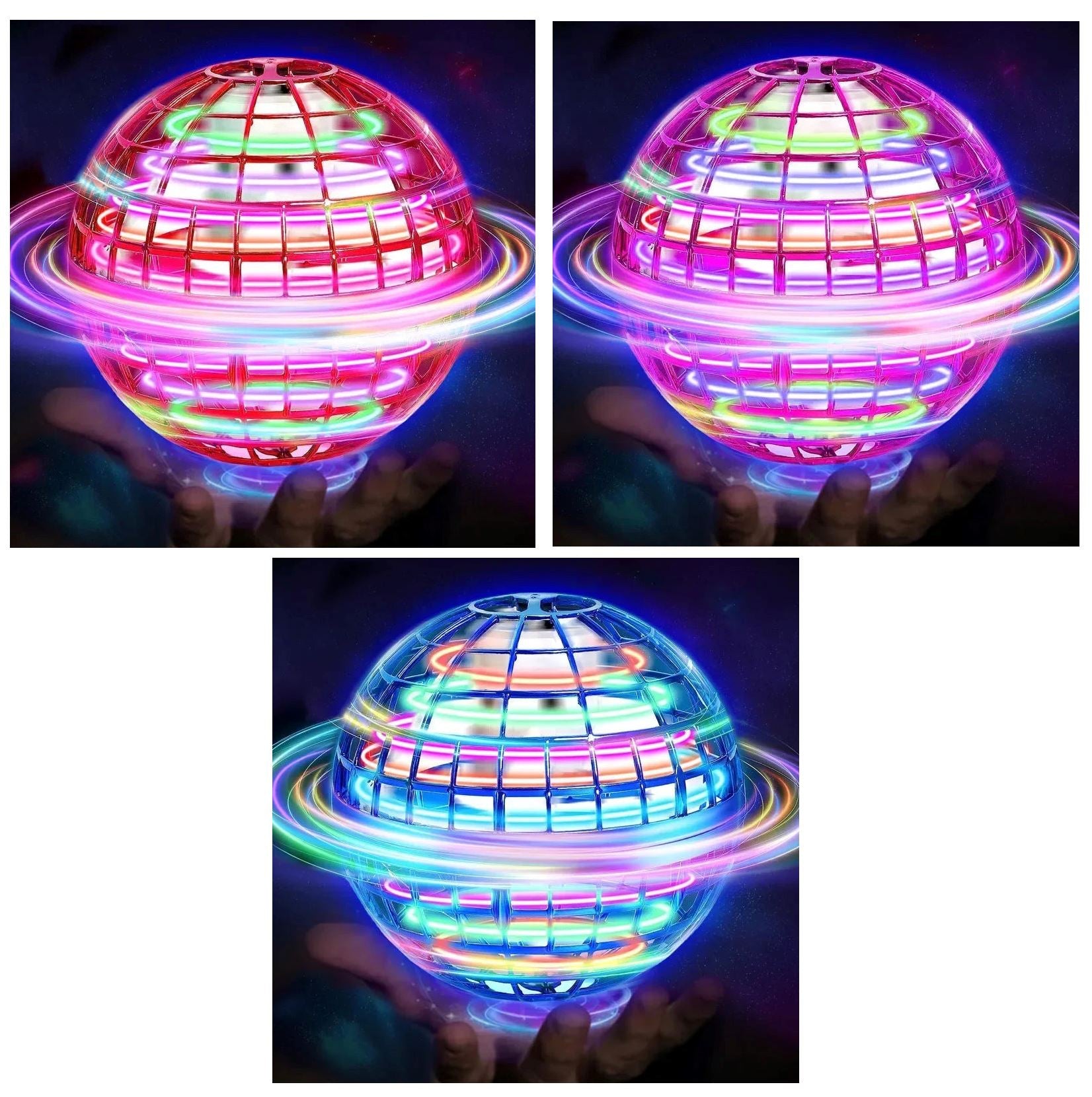 Bola Mágica Voadora Boomerang Brinquedo 002 lojadadryka Mix 3 Bolas 