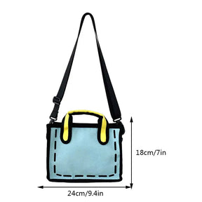 Bolsa Cartoon Colors bolsa feminina Loja da Dryka 