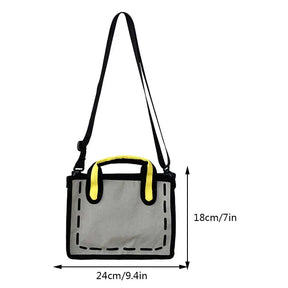 Bolsa Cartoon Colors bolsa feminina Loja da Dryka 