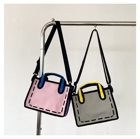 Bolsa Cartoon Colors bolsa feminina Loja da Dryka 