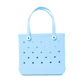 Bolsa Emborrachada - Rubber Bag Loja da Dryka Azul Claro-M 