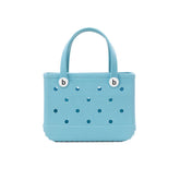 Bolsa Emborrachada - Rubber Bag Loja da Dryka Azul Claro-P 