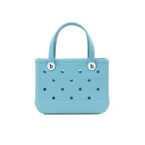 Bolsa Emborrachada - Rubber Bag Loja da Dryka Azul Claro-P 