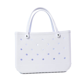 Bolsa Emborrachada - Rubber Bag Loja da Dryka Branca-G 