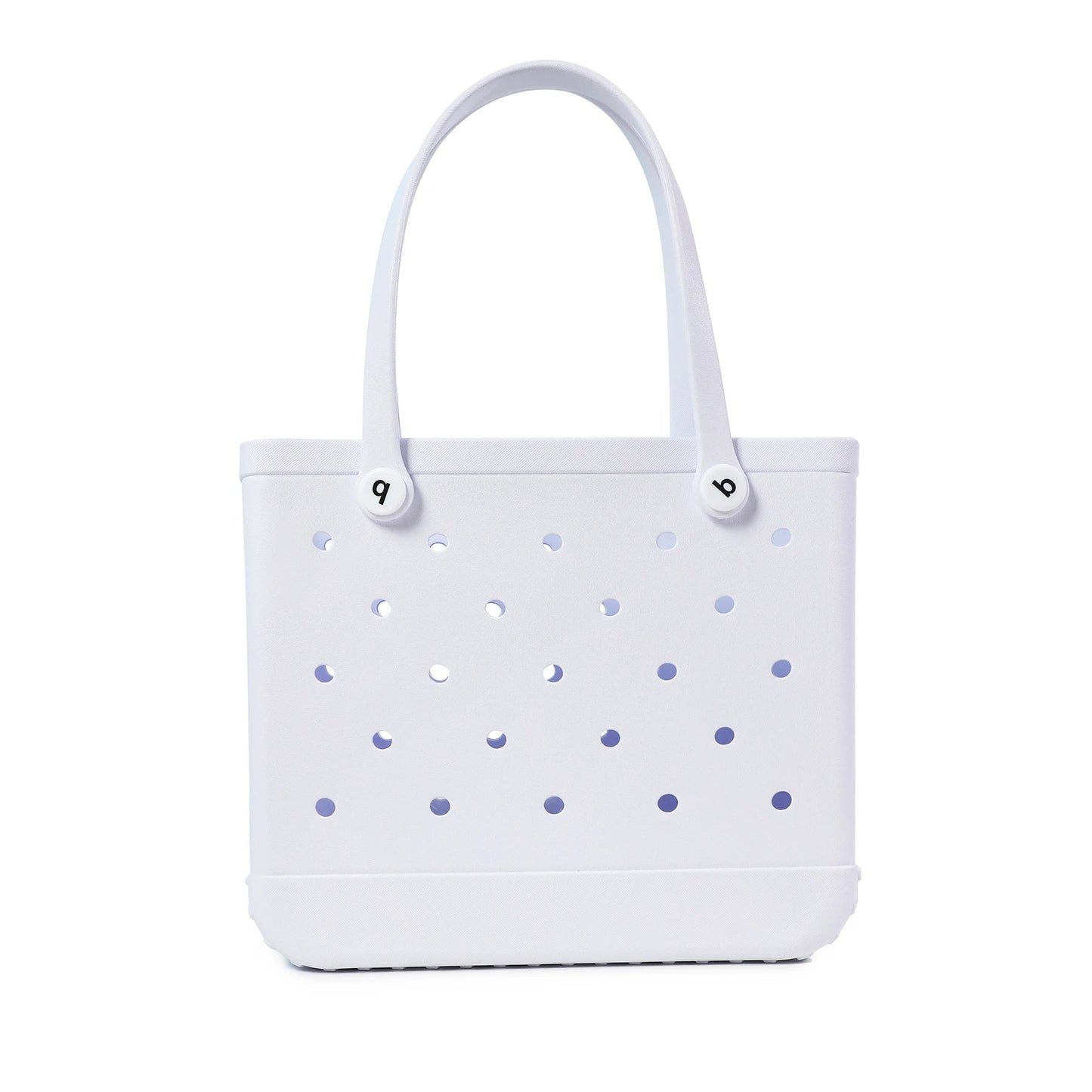 Bolsa Emborrachada - Rubber Bag Loja da Dryka Branca-M 