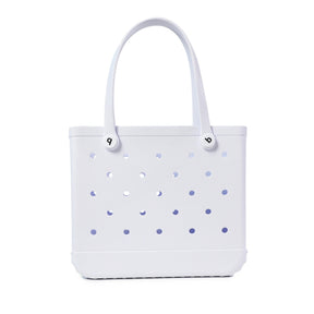 Bolsa Emborrachada - Rubber Bag Loja da Dryka Branca-M 