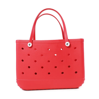 Bolsa Emborrachada - Rubber Bag Loja da Dryka Vermelha-G 