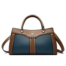 Bolsa Feminina em Couro - Loja da Dryka Azul 