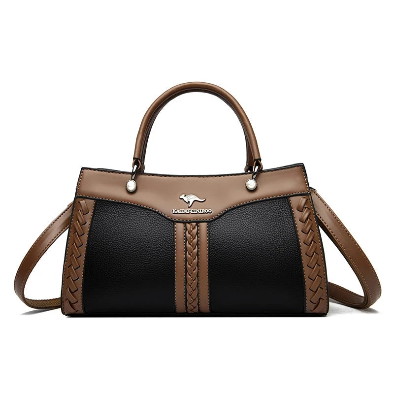 Bolsa Feminina em Couro - Loja da Dryka Preta 