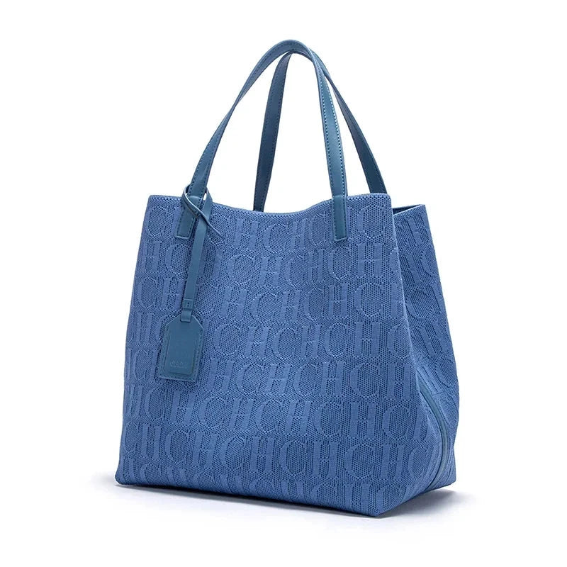 Bolsa Feminina em Couro PU - Barcelona Bolsa Feminina - Barcelona Loja da Dryka Azul 