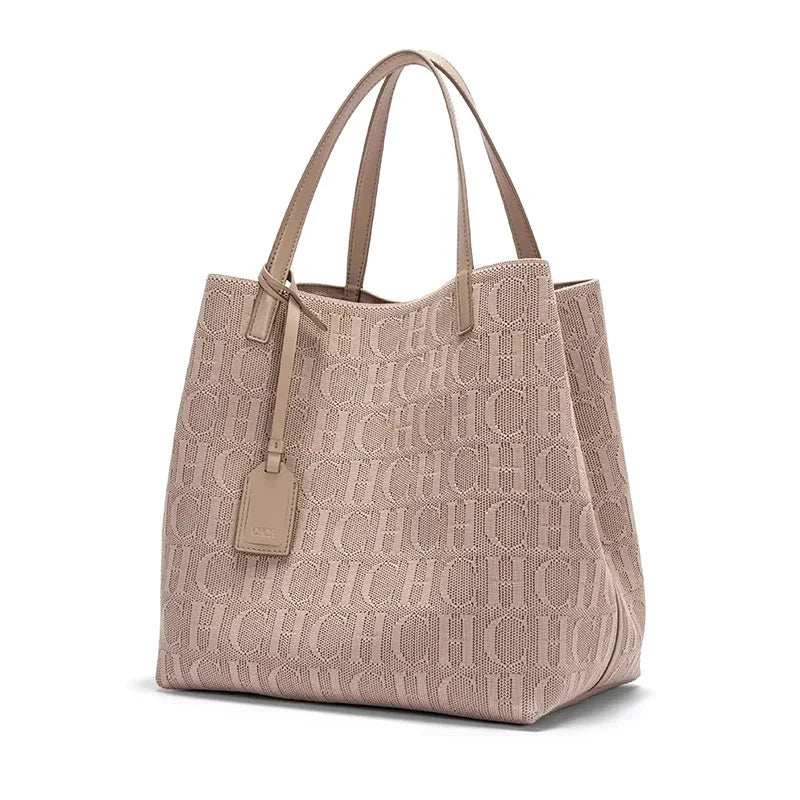 Bolsa Feminina em Couro PU - Barcelona Bolsa Feminina - Barcelona Loja da Dryka Cáqui 