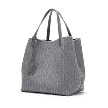 Bolsa Feminina em Couro PU - Barcelona Bolsa Feminina - Barcelona Loja da Dryka Cinza 