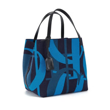Bolsa Feminina em Couro PU - Barcelona Bolsa Feminina - Barcelona Loja da Dryka Preta - Azul 