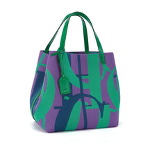 Bolsa Feminina em Couro PU - Barcelona Bolsa Feminina - Barcelona Loja da Dryka Roxa - Verde 