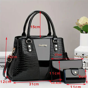 Bolsa Feminina em Couro PU - Sienna Bolsa Feminina Sienna Loja da Dryka 