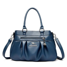 Bolsa Feminina em Couro - Vena Loja da Dryka Azul 