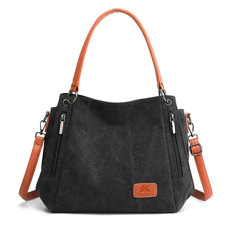 Bolsa Feminina em Lona - Urban Loja da Dryka Preta 