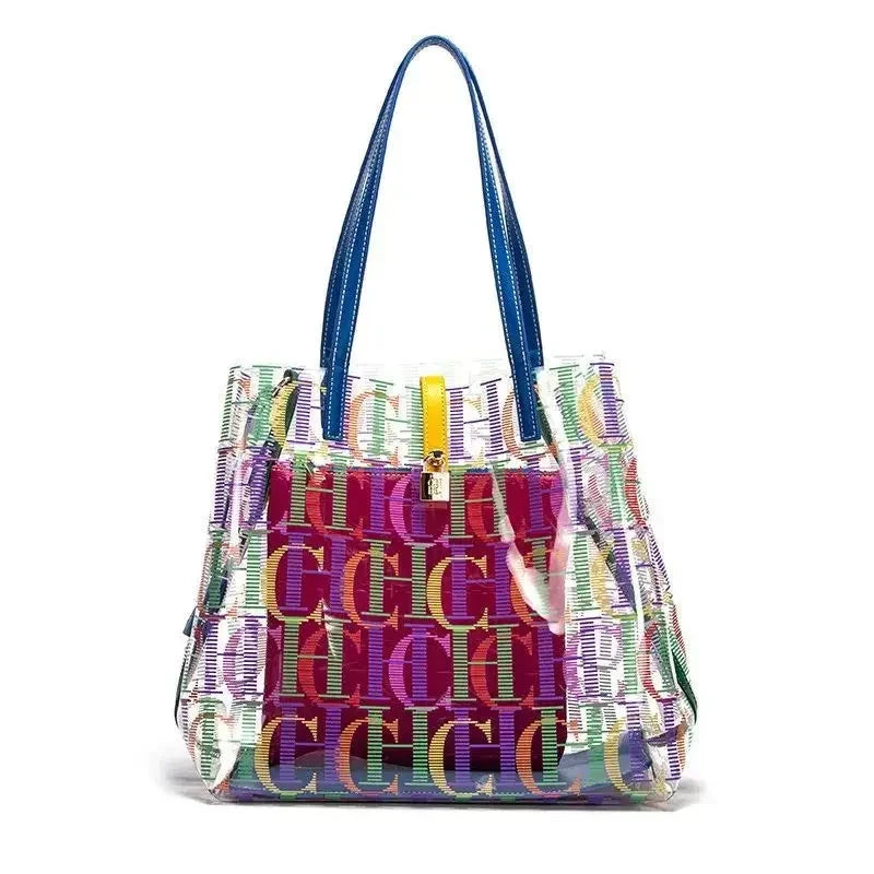 Bolsa Feminina em PVC - CH Colors Bolsa Feminina em PVC Loja da Dryka 