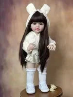 Boneca Bebê Reborn de Silicone brinquedo 037 Loja da Dryka Hanna 