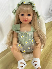 Boneca Bebê Reborn de Silicone brinquedo 037 Loja da Dryka Jina 