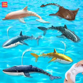 Brinquedo Animais Marinhos com Controle Remoto Brinquedo - marinhos Loja da Dryka 