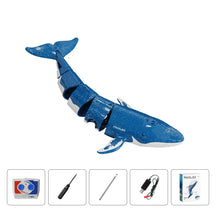 Brinquedo Animais Marinhos com Controle Remoto Brinquedo - marinhos Loja da Dryka Baleia Azul 