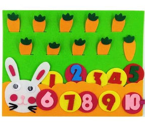Brinquedo Educacional Dedos Matemáticos brinquedo 003 lojadadryka Coelho 