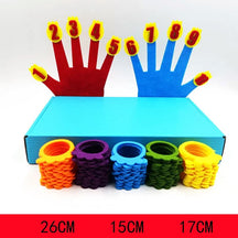 Brinquedo Educacional Dedos Matemáticos brinquedo 003 lojadadryka Pontas dos Dedos 