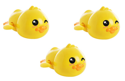 Brinquedo Nadador para Bebês Brinquedo 006 lojadadryka 3 x Patos Amarelo 