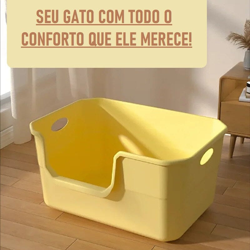 Caixa de Areia para Gatos - Cats Clean Pet Shop - caixa areia Loja da Dryka 