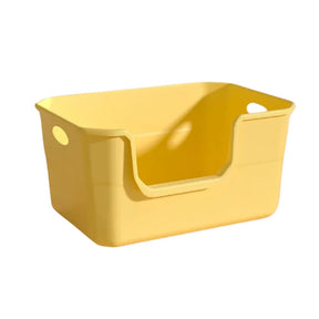 Caixa de Areia para Gatos - Cats Clean Pet Shop - caixa areia Loja da Dryka Amarelo P 