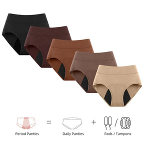Calcinha para Incontinência Urinária e Períodos Menstruais - Triple Confort calcinha vazamanto Loja da Dryka 