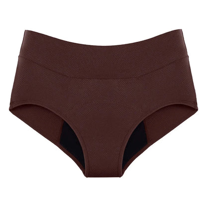 Calcinha para Incontinência Urinária e Períodos Menstruais - Triple Confort calcinha vazamanto Loja da Dryka Marrom Escuro XP 
