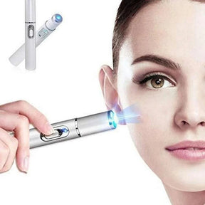 Caneta Antiacne com Luz Azul – Tratamento Estético para Espinhas, Cicatrizes e Varizes luz azul acne e manchas Loja da Dryka 