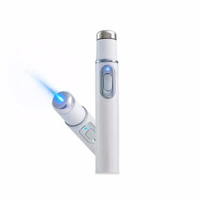 Caneta Antiacne com Luz Azul – Tratamento Estético para Espinhas, Cicatrizes e Varizes luz azul acne e manchas Loja da Dryka 
