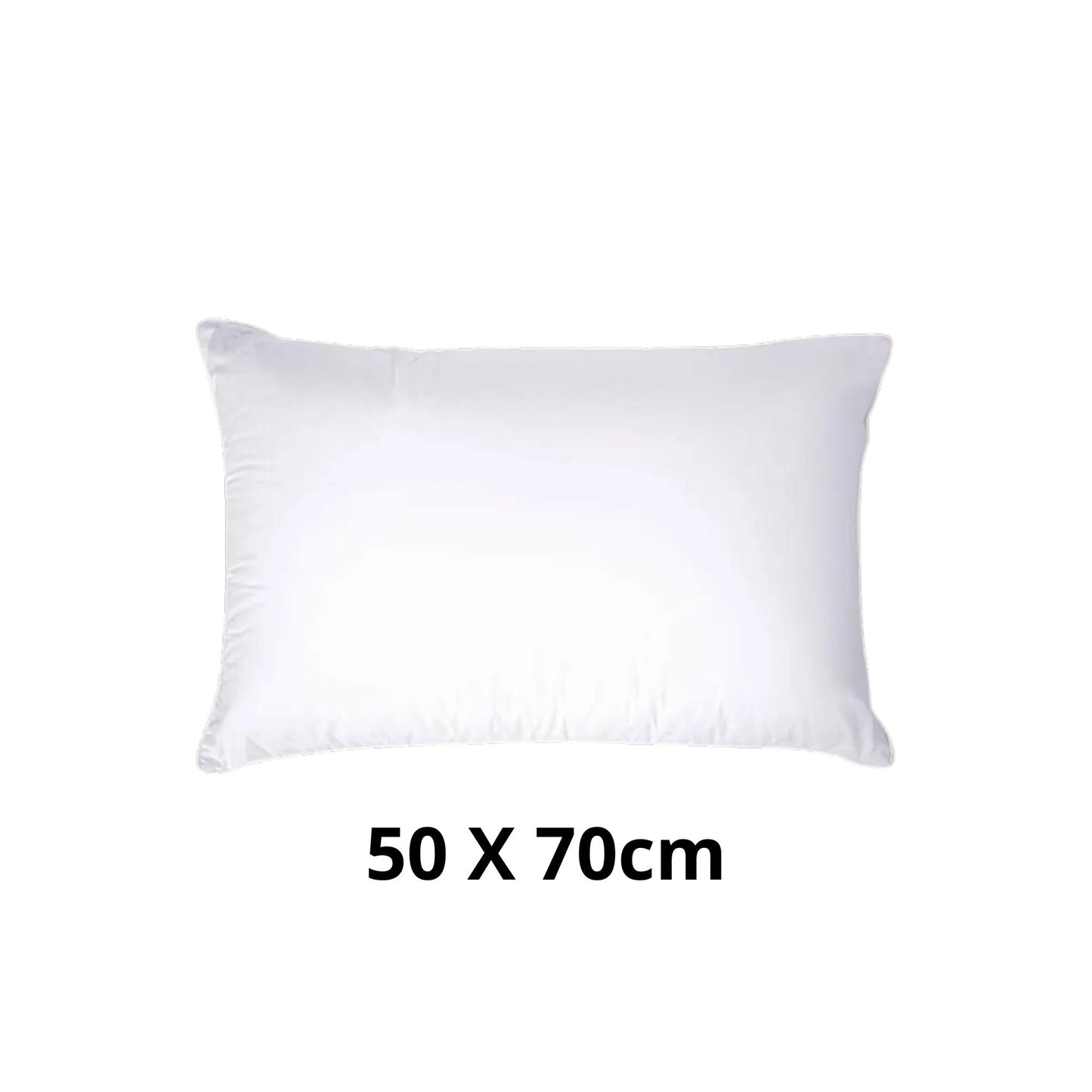 Capa de Travesseiro Impermeável Antialérgica - Soft Plus capa de travesseiro 001 Loja da Dryka Branco - 1 unid 50x70cm 