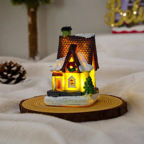 Casinhas Decorativas Iluminadas de Natal + Fita LED 2m Brinde Natal 001 Loja da Dryka F + Fita LED 2m Brinde 