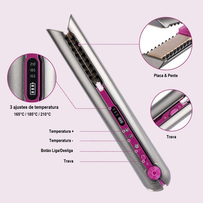 Chapinha Profissional para Cabelos - Easy Hair beleza 005 - chapinha Loja da Dryka 