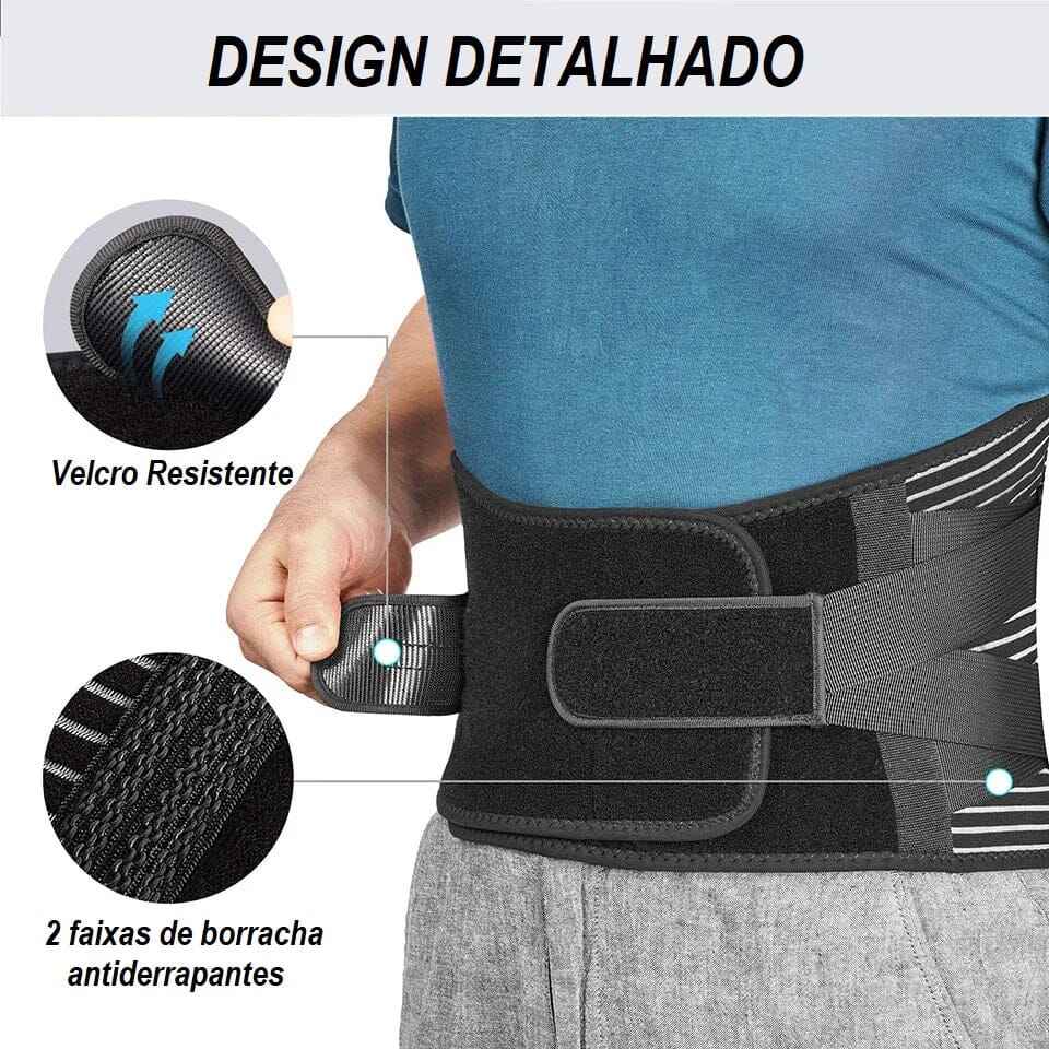 Cinta Lombar para Coluna Ortopédica - Lombax Pro cinta lombax pro Loja da Dryka 