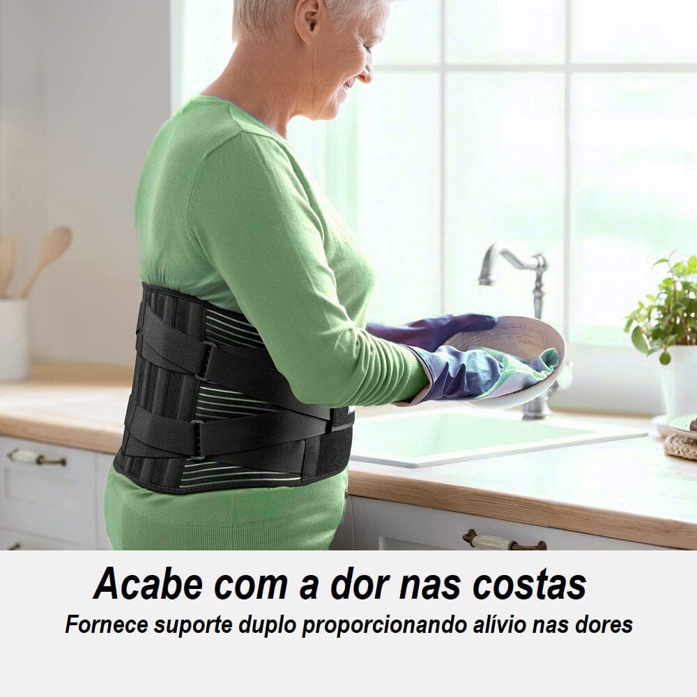 Cinta Lombar para Coluna Ortopédica - Lombax Pro cinta lombax pro Loja da Dryka 
