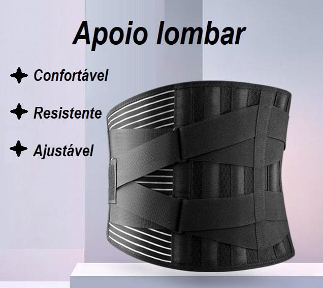 Cinta Lombar para Coluna Ortopédica - Lombax Pro cinta lombax pro Loja da Dryka 