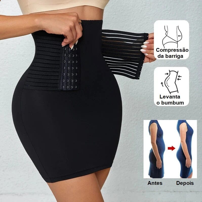 Cinta Modeladora de Alta Compressão - Body Shaper bem estar - body shaper Loja da Dryka 