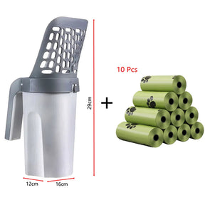 Coletor Para Gatos - Cat Clean Loja da Dryka With 10 rolls of bag 