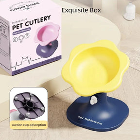 Comedouro e Bebedouro para Gatos Elevado e Ergonômico - Cat Flowers Comedouro cat flowers Loja da Dryka 