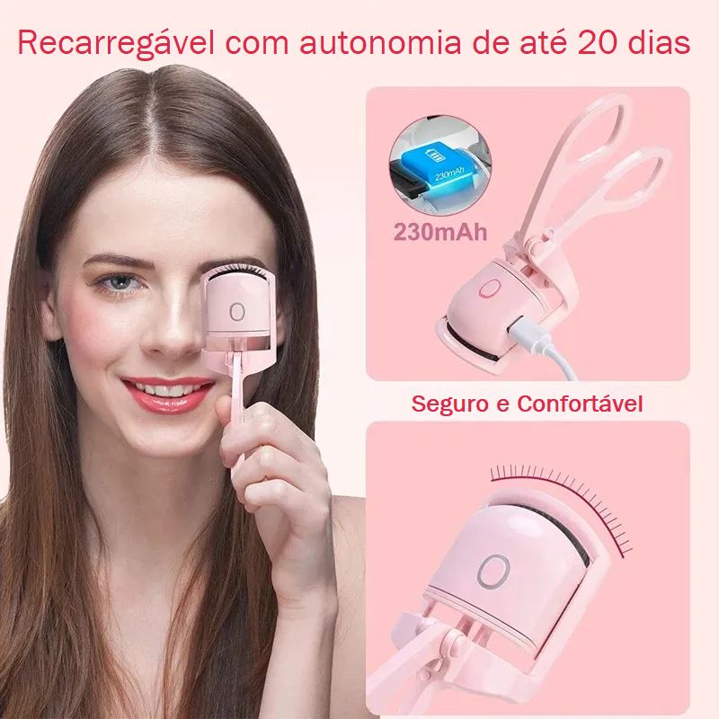 Curvador Elétrico de Cílios Portátil Eyelash cilios 001 Loja da Dryka 