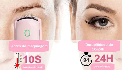 Curvador Elétrico de Cílios Portátil Eyelash cilios 001 Loja da Dryka 