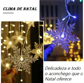 Decoração de Natal - Luzes de Fadas Natalina Natal 004 Loja da Dryka 