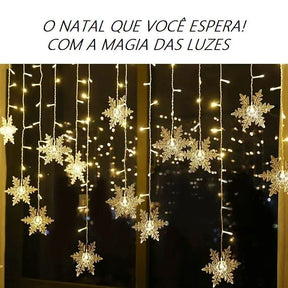 Decoração de Natal - Luzes de Fadas Natalina Natal 004 Loja da Dryka 