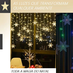 Decoração de Natal - Luzes de Fadas Natalina Natal 004 Loja da Dryka 